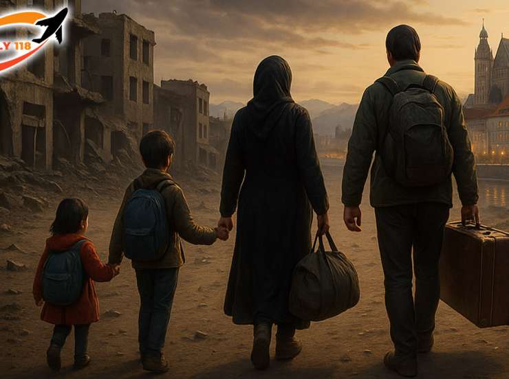 مهاجرت در شرایط جنگی ؛ وضعیت مهاجران در شرایط جنگی ایران