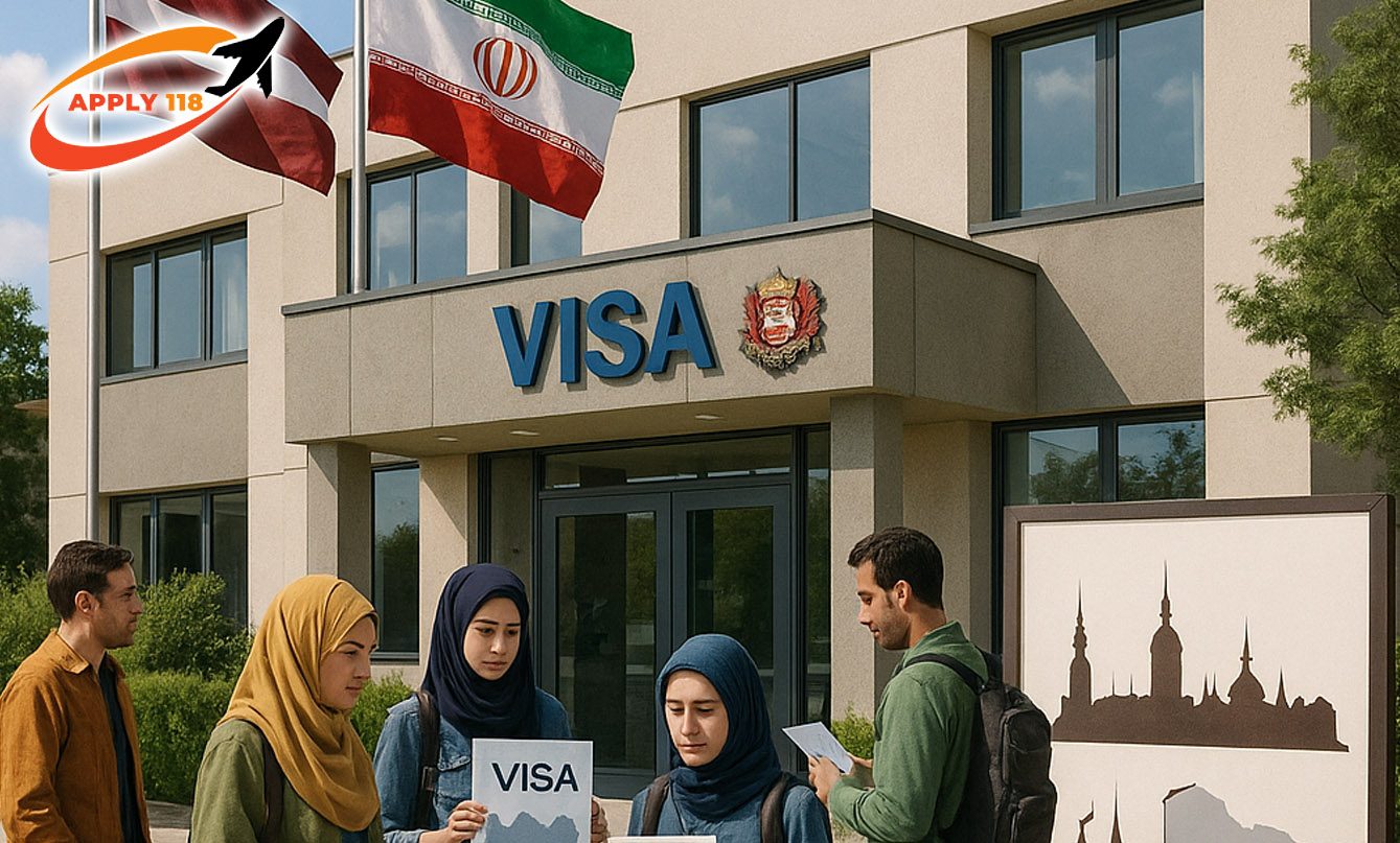 دریافت ویزا از سفارت لتونی در شرایط جنگی ؛ راهنمای ایرانیان 2025